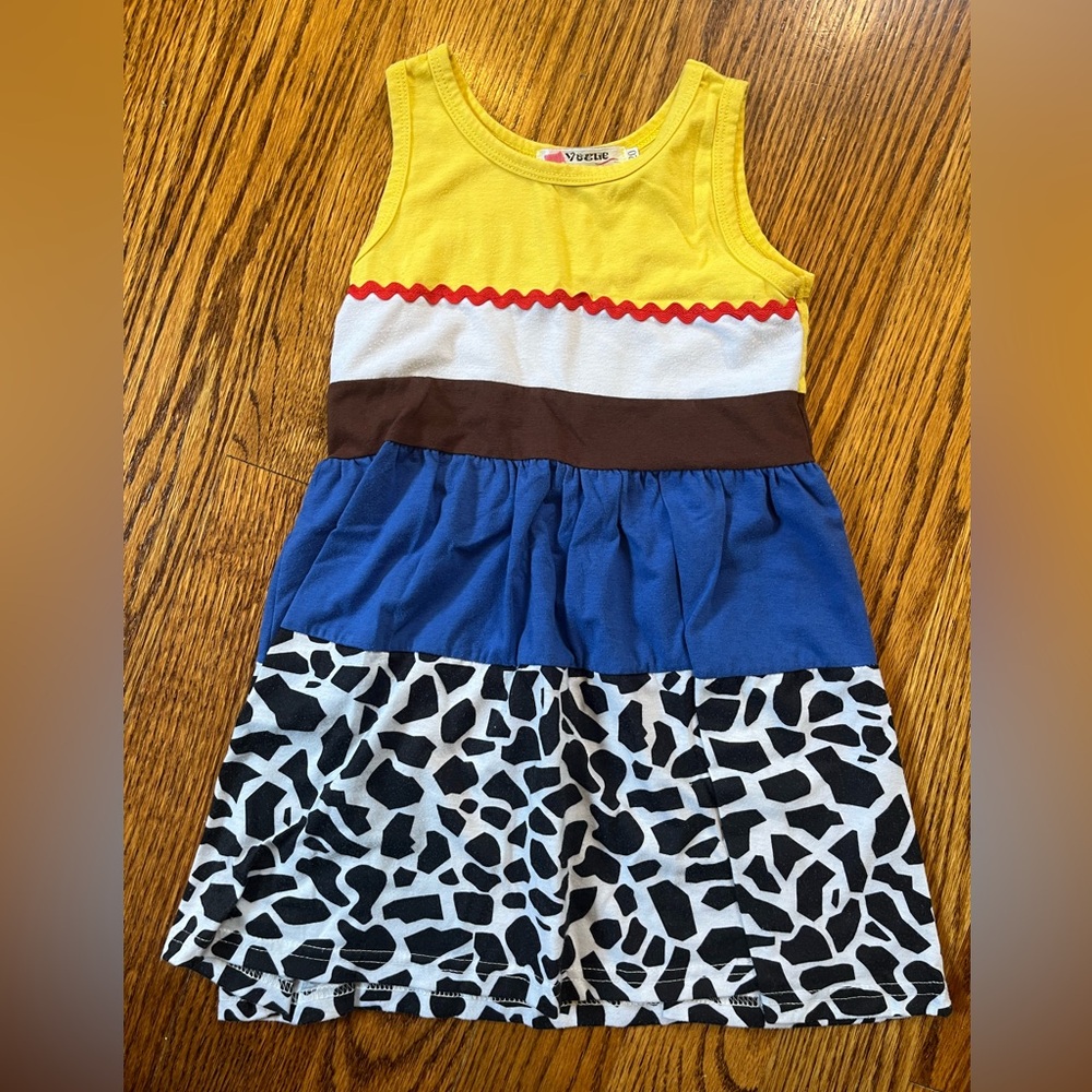 Toy Story Jesse cotton twirl dress size 220/ 5/6